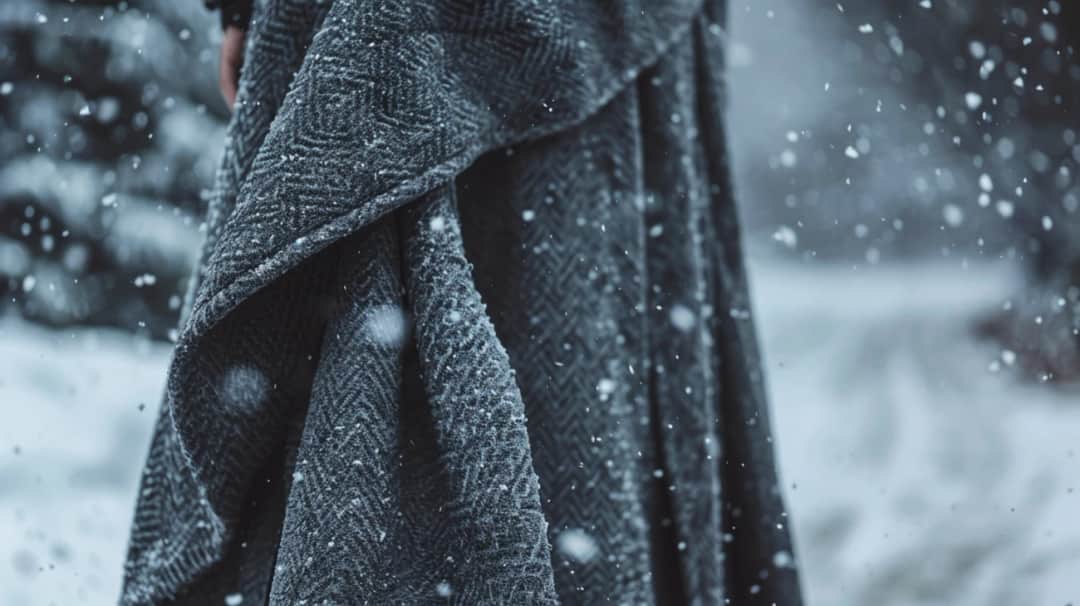 Gruba tkanina wełniana na płaszcze: Wybór na zimowe dni