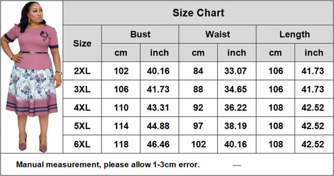 Rozmiary damskie wielkie: porównanie 3XL i 6XL w modzie damskiej