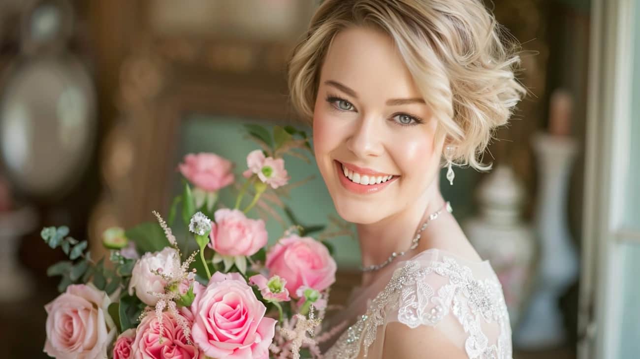 Bob fryzury na wesele – jak stylizować krótkie włosy?