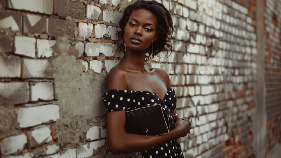 Biało czarna sukienka: Jak tworzyć eleganckie kontrasty?