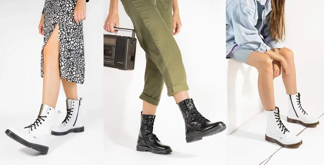 Modne stylizacje sukienka i glany: Rewolucyjne połączenie dla odważnych