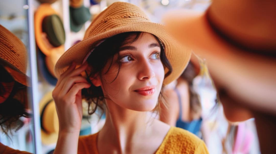 Wybór nakrycia głowy do okrągłej twarzy: Odkryj, co najlepiej Ci pasuje